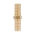 Соединитель для шланга 1/2", латунный Palisad-Tehinstrument