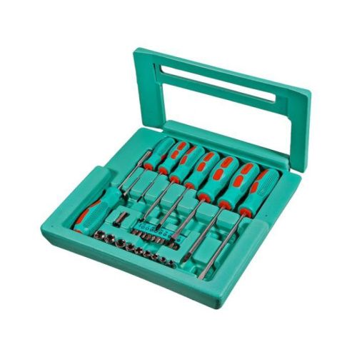 Набор отверток 27 предметов, кейс-дисплей, CrV,  Sturm-Tehinstrument