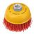 Щетка для УШМ, 100 мм, Чашка, нейлоновая щетина, М14 Denzel-Tehinstrument