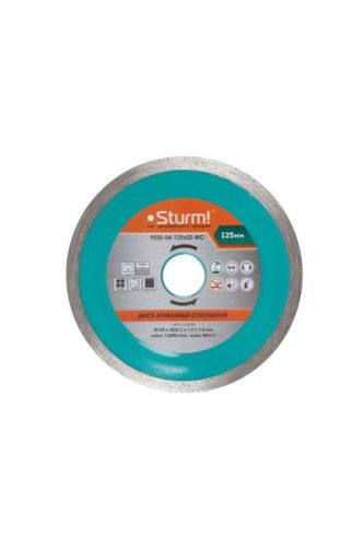 Алмазный диск, влажная резка, непрерывный 125мм  Sturm-Tehinstrument