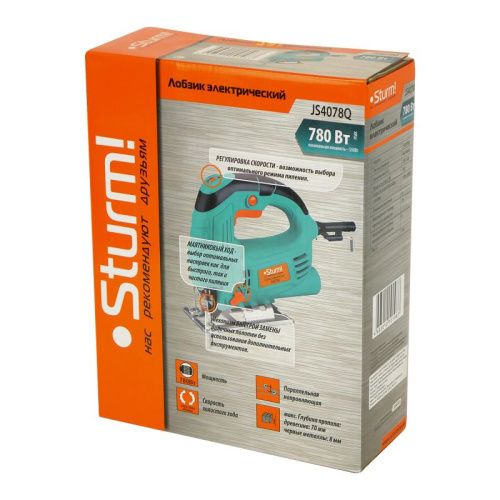 Лобзик электрический  Sturm JS4078Q-Tehinstrument