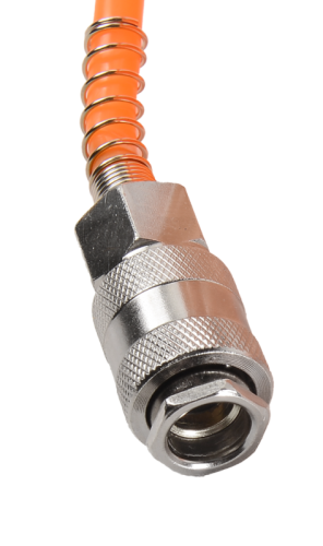 Шланг воздушный спиральный для компрессора 15 метров Вихрь-Tehinstrument