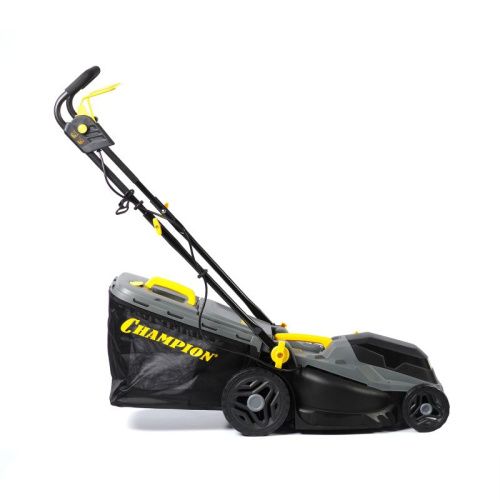 Газонокосилка эл. CHAMPION EM3816 (1,6 кВт пласт.+ткань травосб. 42л ширина 380мм 30-75мм, 11,3кг)-Tehinstrument