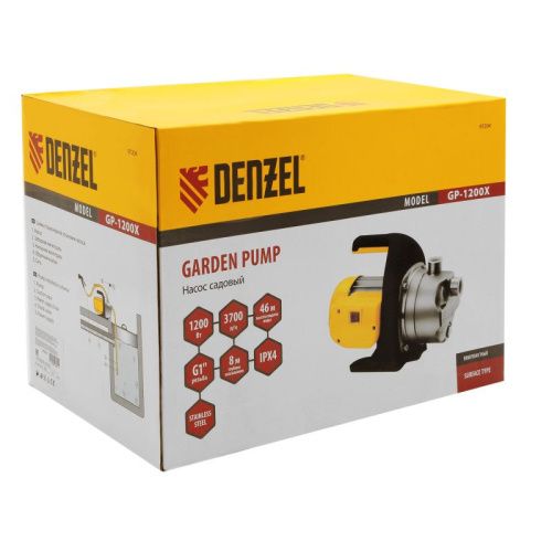 Садовый поверхностный насос Denzel GP1200Х-Tehinstrument