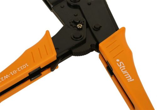 Пресс-клещи для изолированных наконечников и гильз 0.5-6 мм2,  Sturm-Tehinstrument