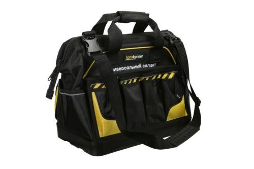 Сумка для инструментов, съёмный карман-подсумок, 46 карманов, Hanskonner-Tehinstrument