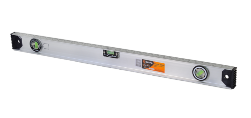 Уровень алюминиевый «Рельс» 800мм 3 глазка фрезерованный Вихрь-Tehinstrument