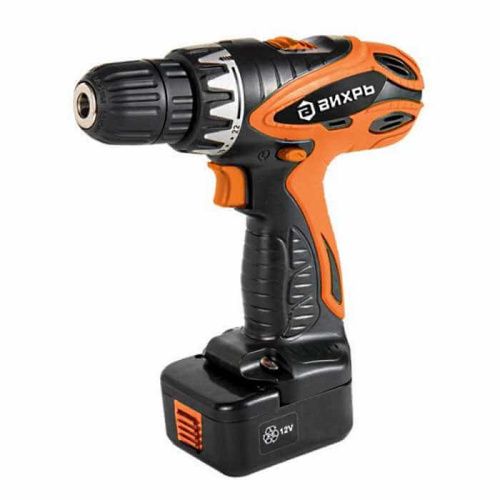 Аккумуляторная дрель-шуруповерт Вихрь ДА-12-1к (аккумуляторный шуруповерт Вихрь 12-1к), 72/14/12-Tehinstrument