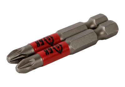 Биты PZ3x50мм, сталь S2, 2шт, БОЕКОМПЛЕКТ-Tehinstrument