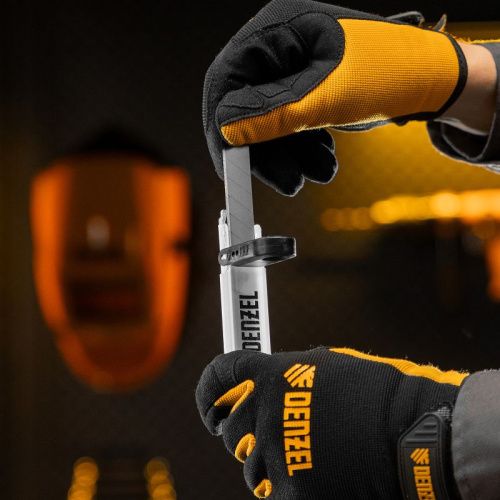 Лезвия, 18 мм, сталь SK5 - 0,5 мм, 10 штук Denzel-Tehinstrument