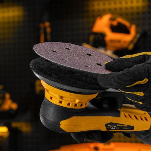 Машина шлифовальная орбитальная Denzel OS-150-BL бесщеточная-Tehinstrument