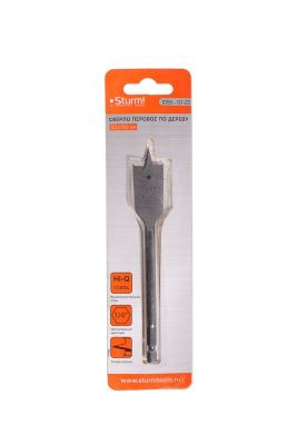Сверло перовое по дереву, 22мм, шестигранный хвостовик,  Sturm-Tehinstrument