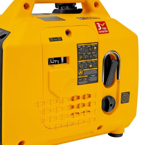 Генератор инверторный GS-1100iS, 1,1 кВт, 230 В, закрытый корпус, ручной старт DENZEL-Tehinstrument