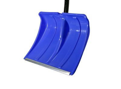 Лопата снегоуборочная 50х37 см, морозостойкий пластик, алюминевый черенок  Sturm-Tehinstrument