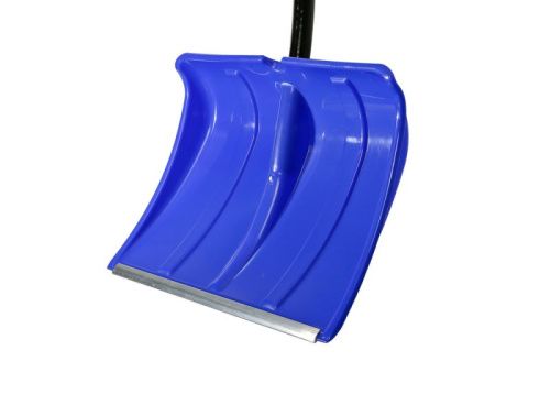 Лопата снегоуборочная 50х37 см, морозостойкий пластик, алюминевый черенок  Sturm-Tehinstrument