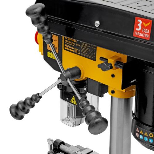 Станок сверлильный DDM-350L, 350 Вт, 13 мм, 5 ск., лазер, настольный Denzel-Tehinstrument