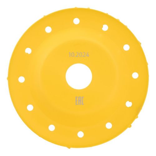 Чашка твёрдосплавная зачистная,125 мм, Наклонная, крупное зерно #8// Denzel-Tehinstrument