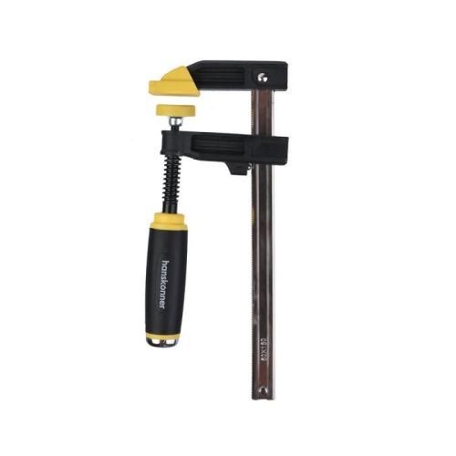 Струбцина F-образная, 50 х 150 x 255 мм,  усилие 174кгс, hanskonner-Tehinstrument