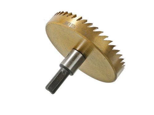 Коронка биметаллическая, 83 мм, по тонколистовому металлу, центрирующее сверло,  Sturm-Tehinstrument