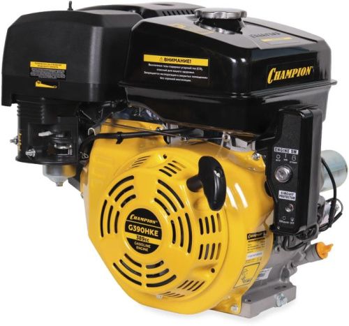 Двигатель с горизонтальным валом CHAMPION G390HKE-Tehinstrument