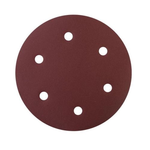 Круг шлифовальный на липучке (225мм, Р180, 6 отв), PATRIOT-Tehinstrument