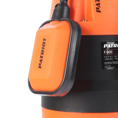 Насос дренажный Patriot F 800-Tehinstrument
