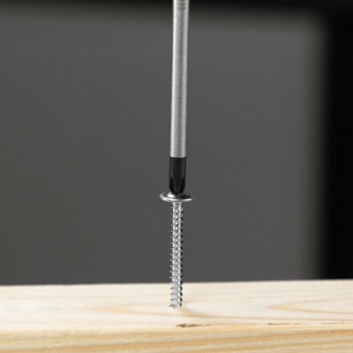 Отвертка, PH1х150 мм, S2, 3к рукоятка Denzel-Tehinstrument