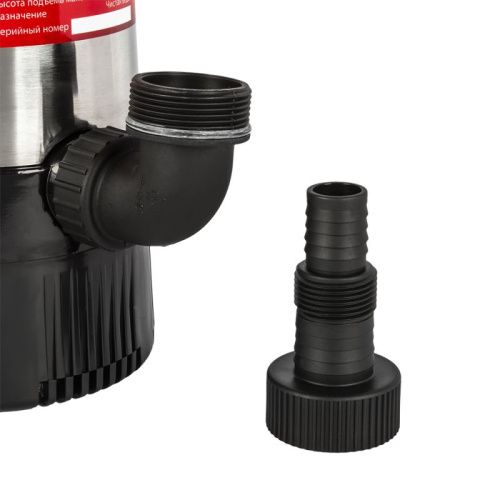 Насос дренажный QUATTRO ELEMENTI Drenaggio 1000 H Inox  Напорный-Tehinstrument