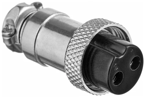 Разъем TIG 2pin "мама", Aurora-Tehinstrument