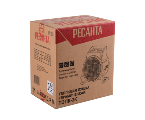 Тепловая электрическая пушка Ресанта ТЭПК-3K-Tehinstrument