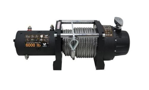 Habert Лебедка электрическая 6000LB, стальной трос-Tehinstrument