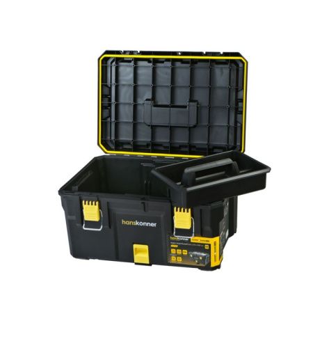 HSP280 Ящик модульный размер M, система хранения HANSTORAGE PLUS, 525x373x280мм-Tehinstrument