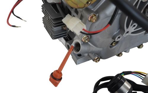 Двигатель Lifan Diesel 192FD, шлицевой вал ?25мм, катушка 6 Ампер-Tehinstrument