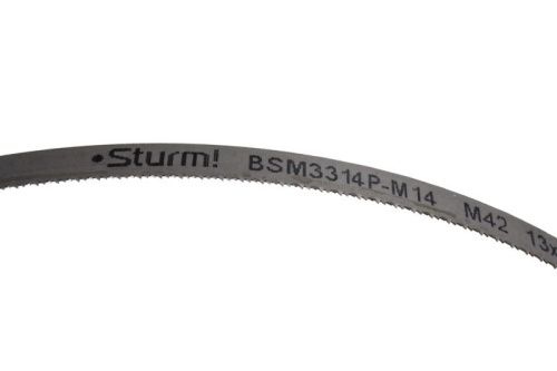 Полотно по металлу для BSM3314P, 1141x13x0,65мм, 14 TPI,  Sturm-Tehinstrument