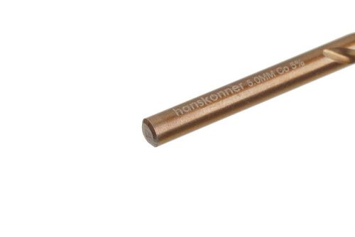 Сверло по металлу COBALT 5,0х86мм Hanskonner-Tehinstrument