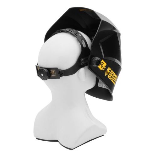 Щиток защитный лицевой (маска сварщика) F4, см. окно 90х35, DIN4/9-13// Denzel-Tehinstrument