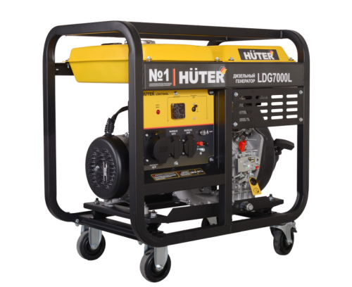 Электрогенератор дизельный LDG 7000L Huter-Tehinstrument