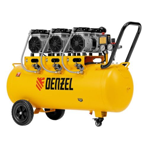 Компрессор безмасляный, малошумный Denzel DLS 1800/100-Tehinstrument