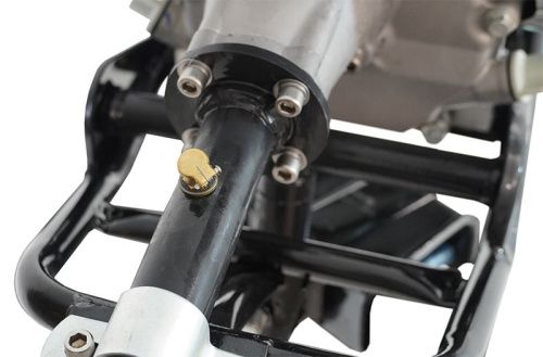 Мотор лодочный болотоход Habert (двигатель Lifan 170F D20)-Tehinstrument