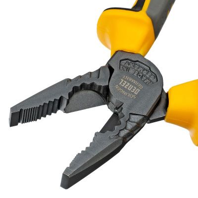 Плоскогубцы комбинированные 205 мм, трехкомпонентные рукоятки Denzel-Tehinstrument