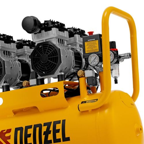 Компрессор безмасляный, малошумный Denzel DLS 1500/50-Tehinstrument