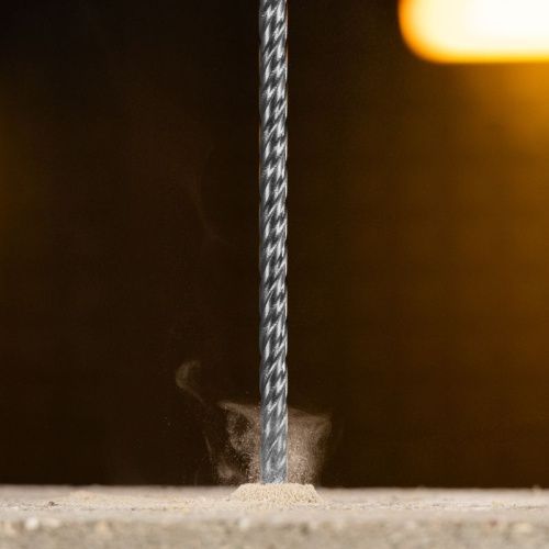 Бур по бетону, цельная крестовая пластина, 6x315 мм, SDS PLUS Denzel-Tehinstrument