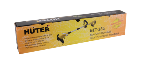 Аккумуляторный триммер Huter GET-28Li-Tehinstrument