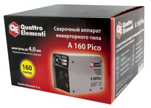Аппарат электродной сварки, инвертор QUATTRO ELEMENTI  A 160 Pico-Tehinstrument