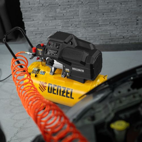 Компрессор воздушный Denzel DKV2200/50, Х-PRO-Tehinstrument