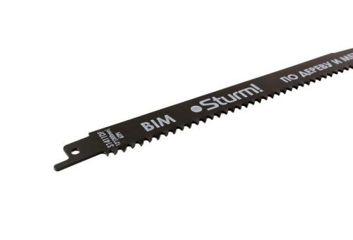 Полотно для сабельной пилы универс. 2шт ,300/4,0мм (дер. С гвозд.,пласт), Sturm-Tehinstrument