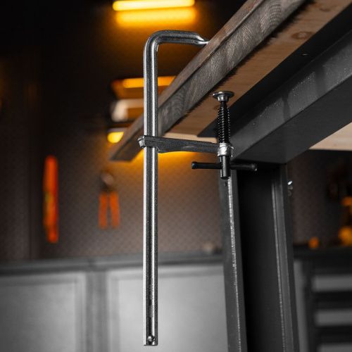 Струбцина F-образная, 80x300мм, кованая Denzel-Tehinstrument