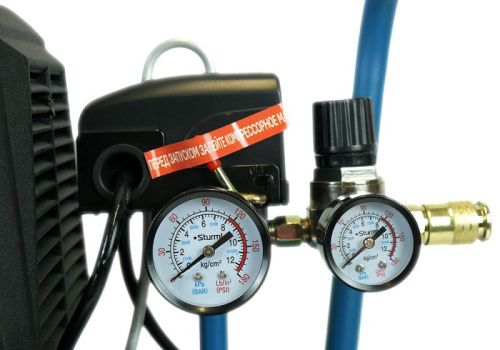 Компрессор воздушный масляный  Sturm AC93124P, 2кВт, 320л/мин, ресивер24л, прямой привод, Professional-Tehinstrument