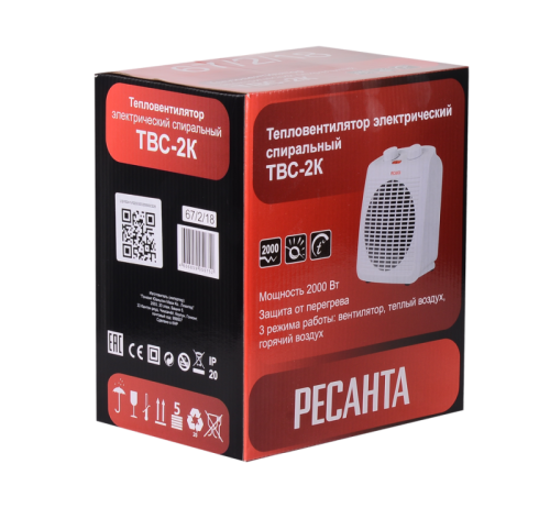 Тепловентилятор ТВC-2K Ресанта-Tehinstrument