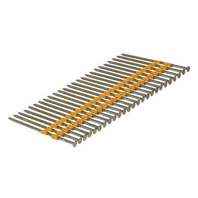 Гвозди для пнев. нейлера (крашен.), длина - 90 мм, диам. - 3,05 мм, 2000 шт. Denzel-Tehinstrument